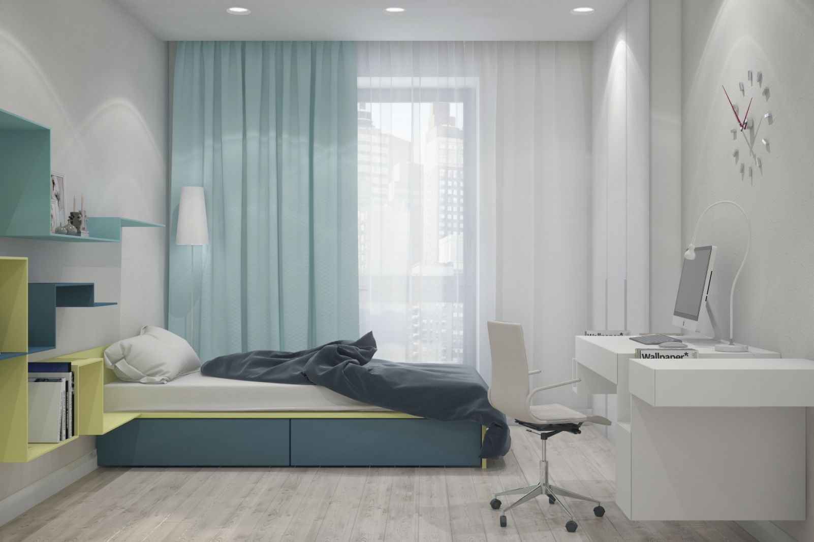 “Салют”现代传统风格公寓室内设计丨Дизайн  студія Андрія Гординського-19