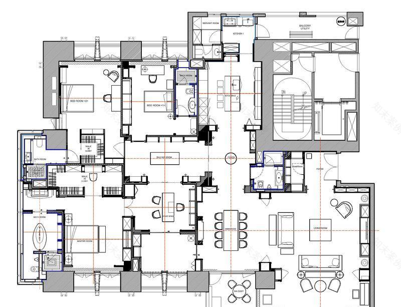 台中都会新都心双拼高层住宅设计-7