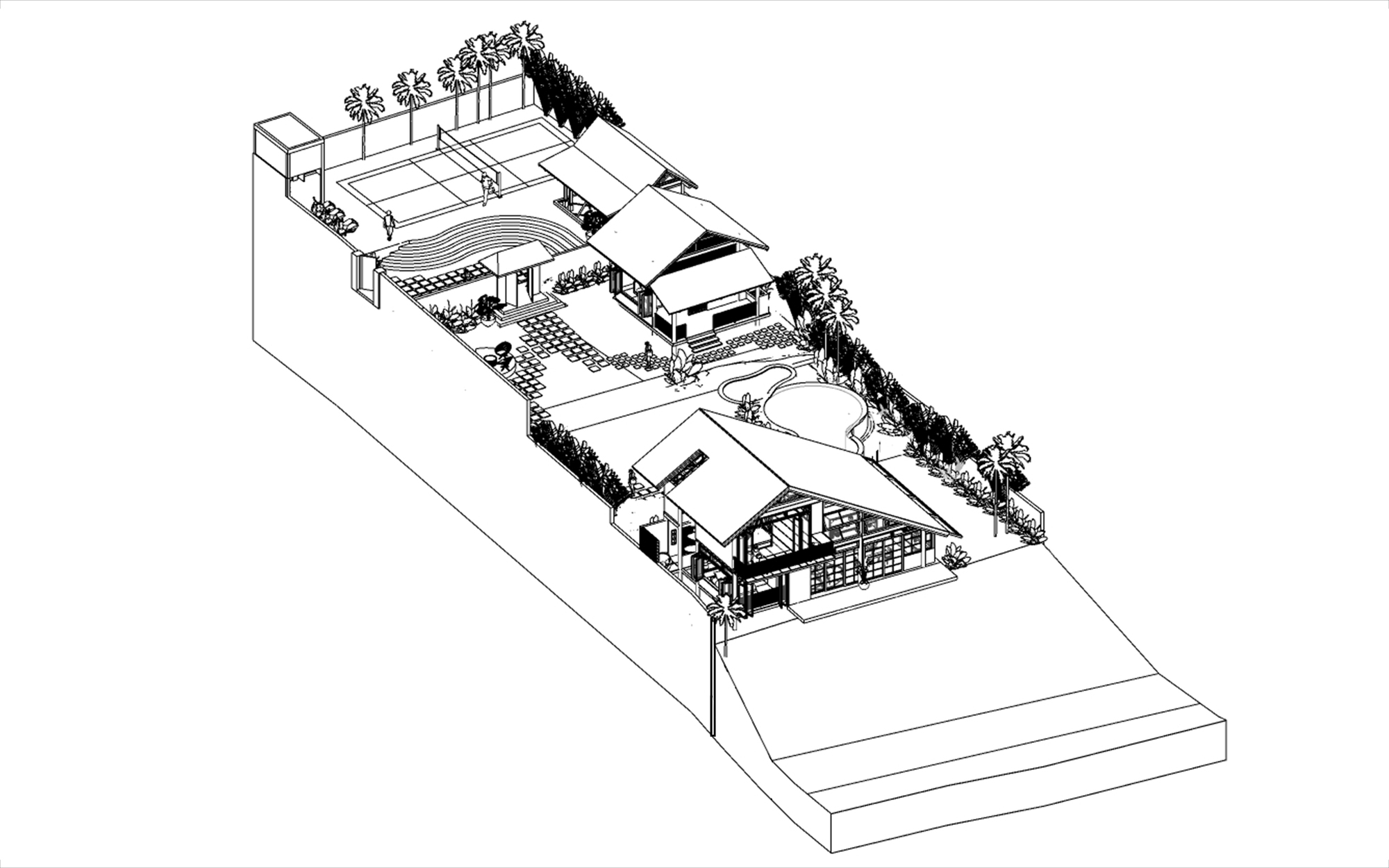 奥贝罗伊别墅丨印度尼西亚巴厘丨Arkana Architects-46