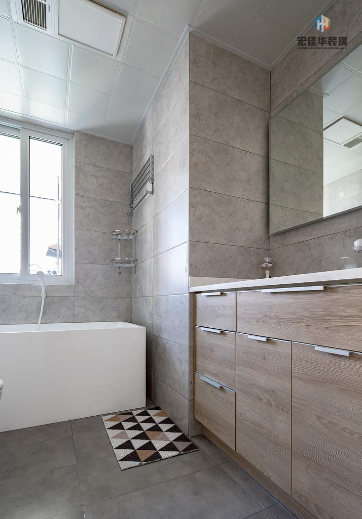 宏佳华装璜赏心 118㎡现代风 温馨宜居空间设计-23