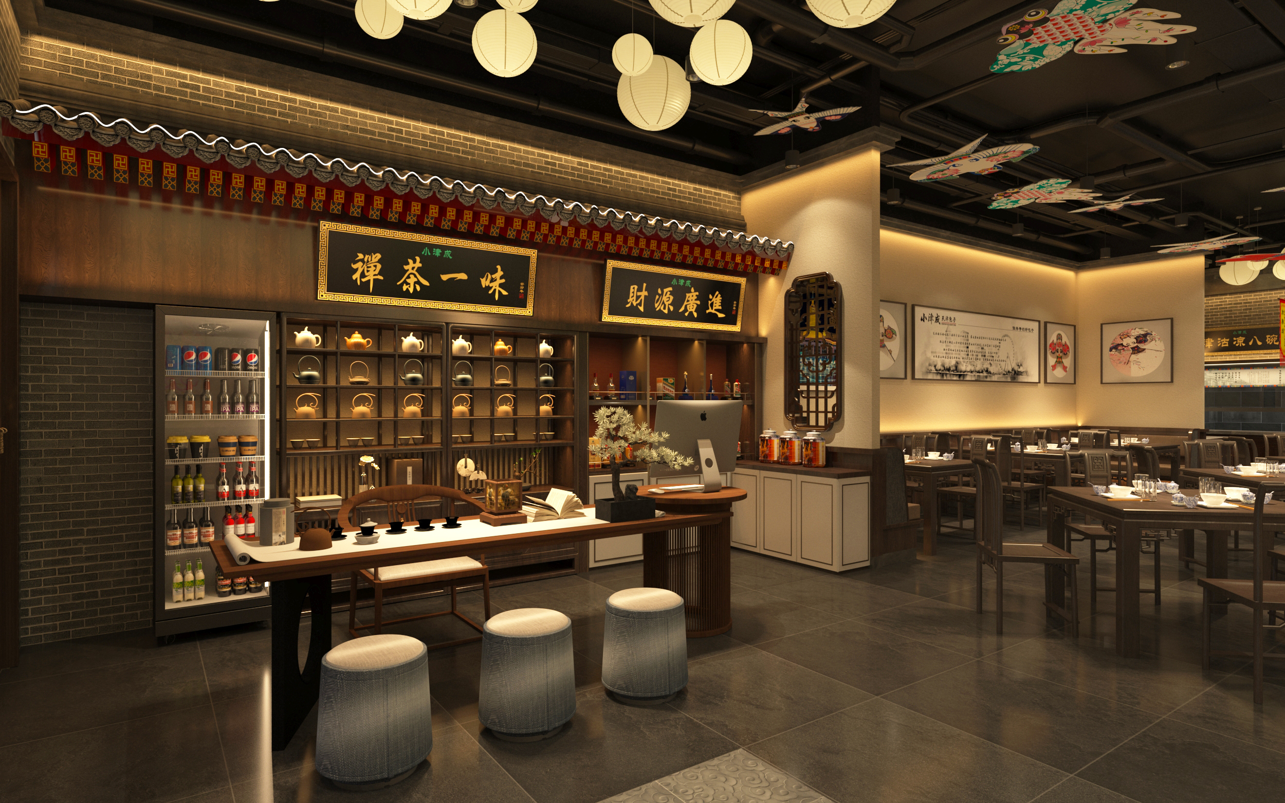 小津成天津包子（乐园店）丨蒙古丨内蒙古傲城建设工程有限公司-8