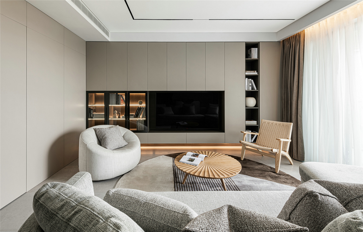 湖景住宅设计丨SENSE+尚舍全案设计-6