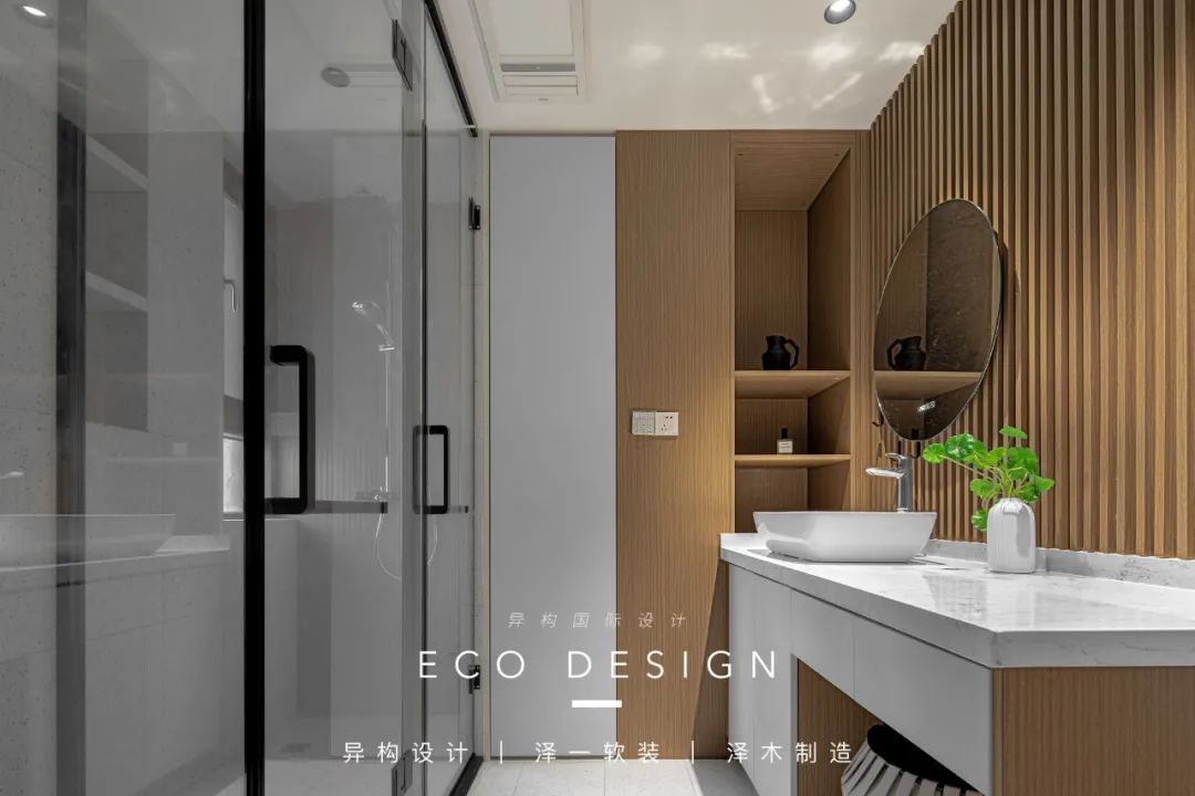 木韵 · 西安 160㎡现代简约原木空间设计丨中国西安丨泽一软装,泽木制造-58