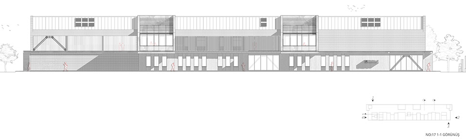 土耳其国家铁路局临时办公室及画廊丨土耳其伊斯坦布尔-47