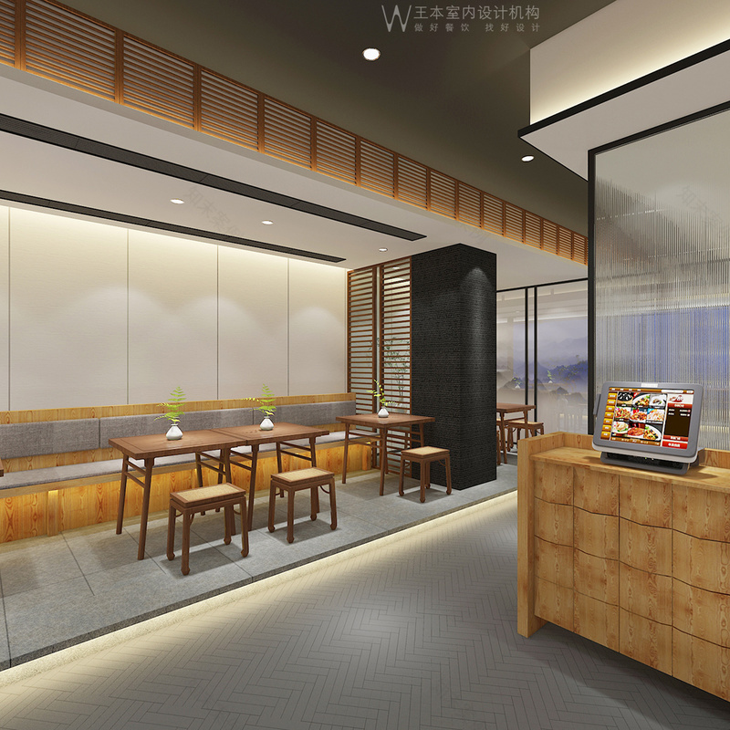 苏式面馆新中式设计丨中国南京丨万中设计王本餐饮空间设计机构-15