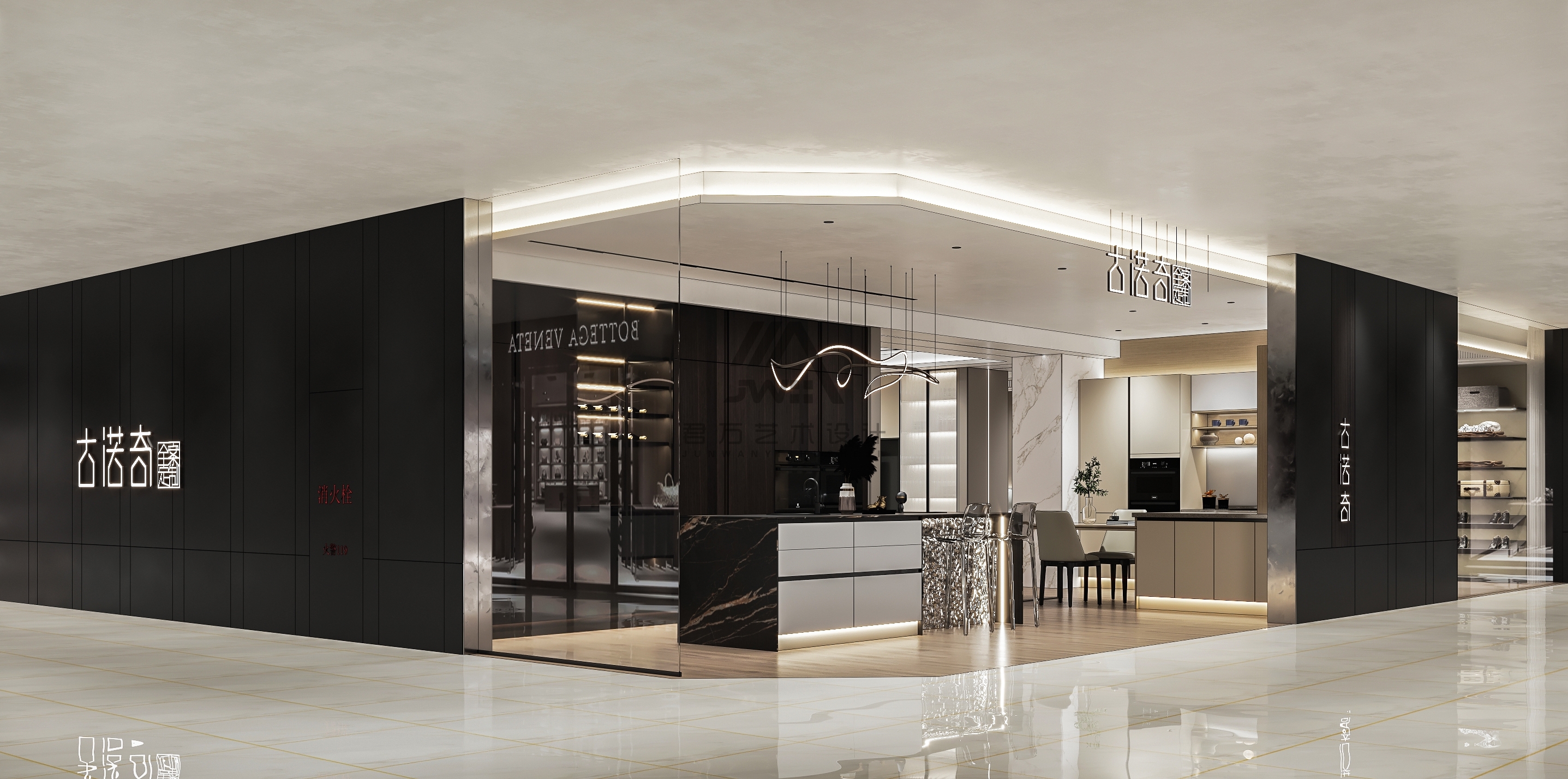 绽放空间设计丨君 ONE 设计-1