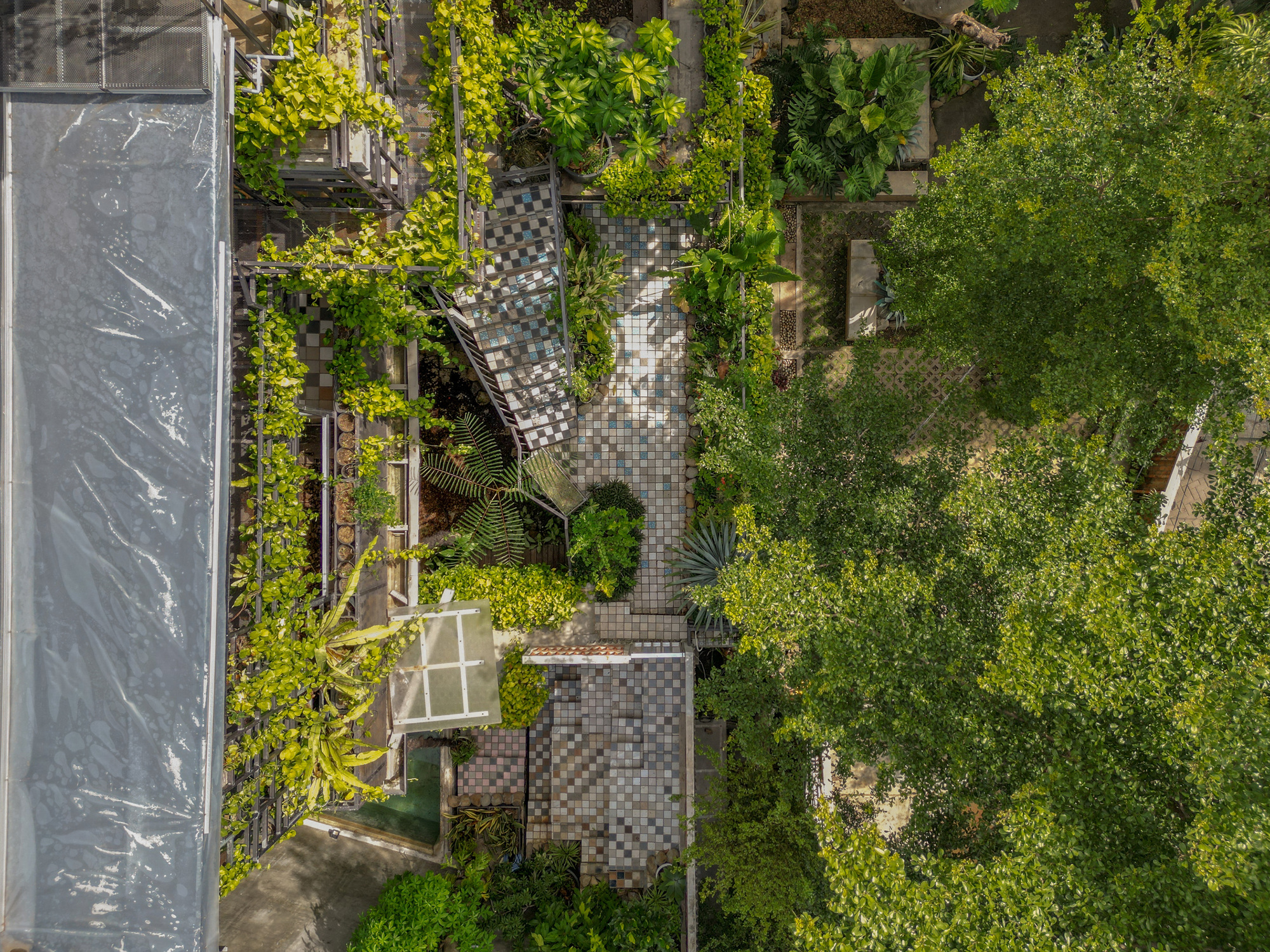 绿意盎然的别墅住宅兼工作室丨印度丨Realrich Architecture Workshop-67