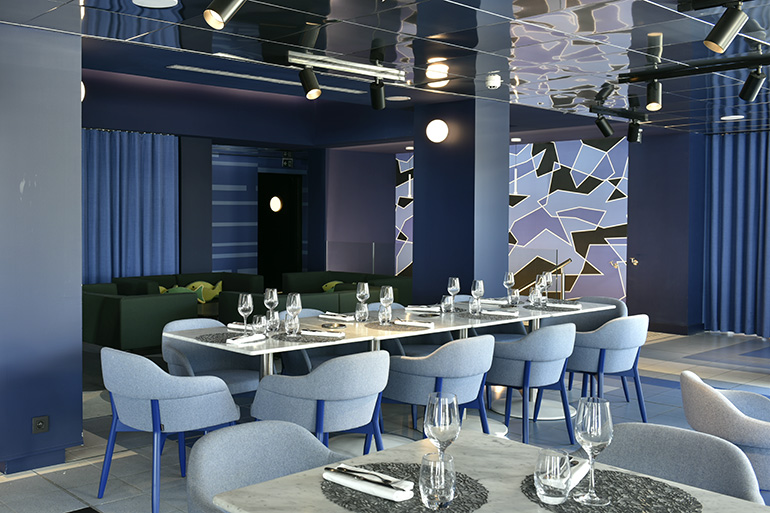 法国 Nhow Marseille 酒店多彩餐厅 趣味休息室-5