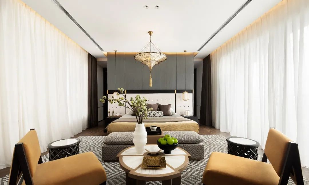 滇池半山合院 | 禅意英伦的摩登空间-37