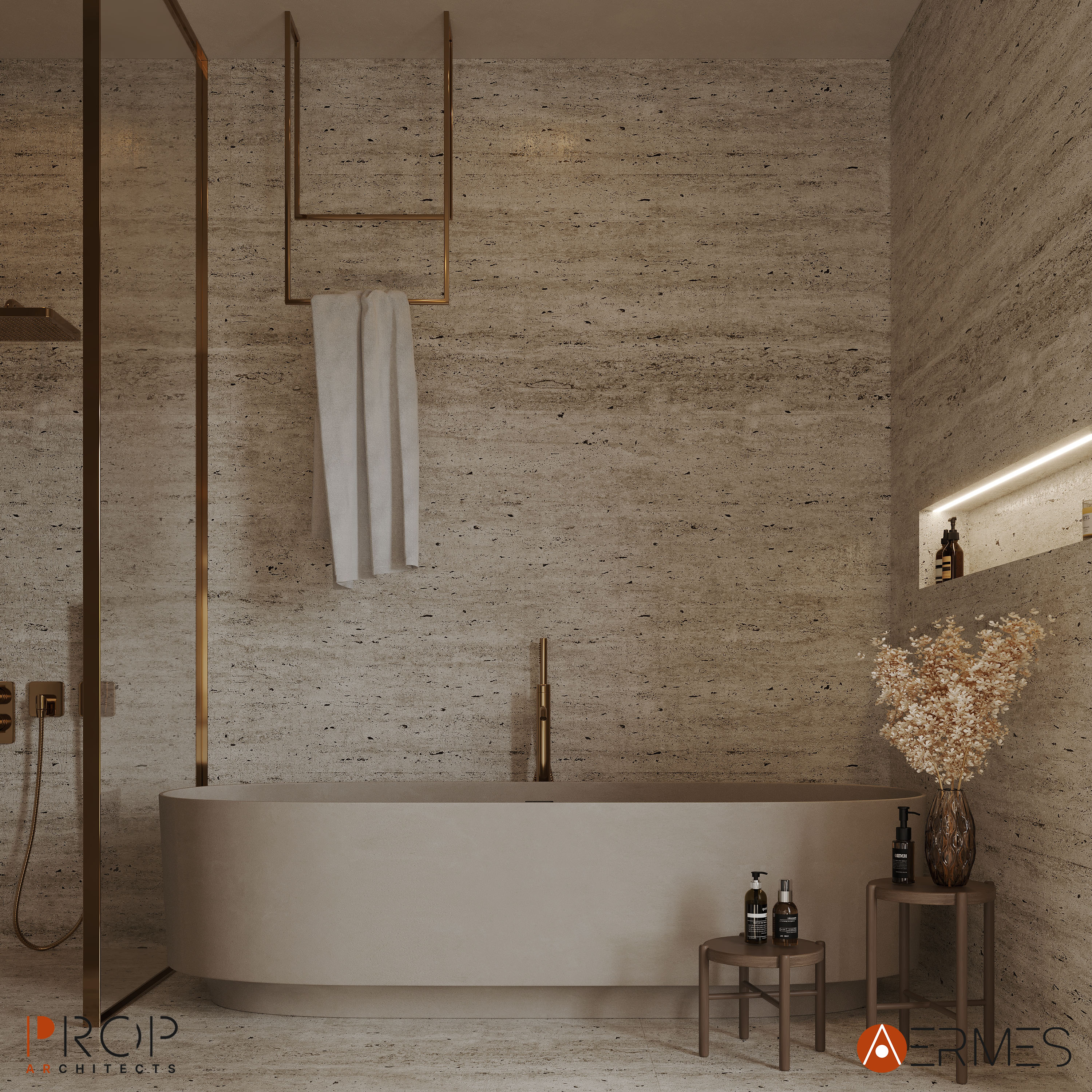 INTERIOR VILLA DESIGN（别墅室内设计）丨沙特阿拉伯吉赞丨PROP & AERMES ARCHITECTS-31