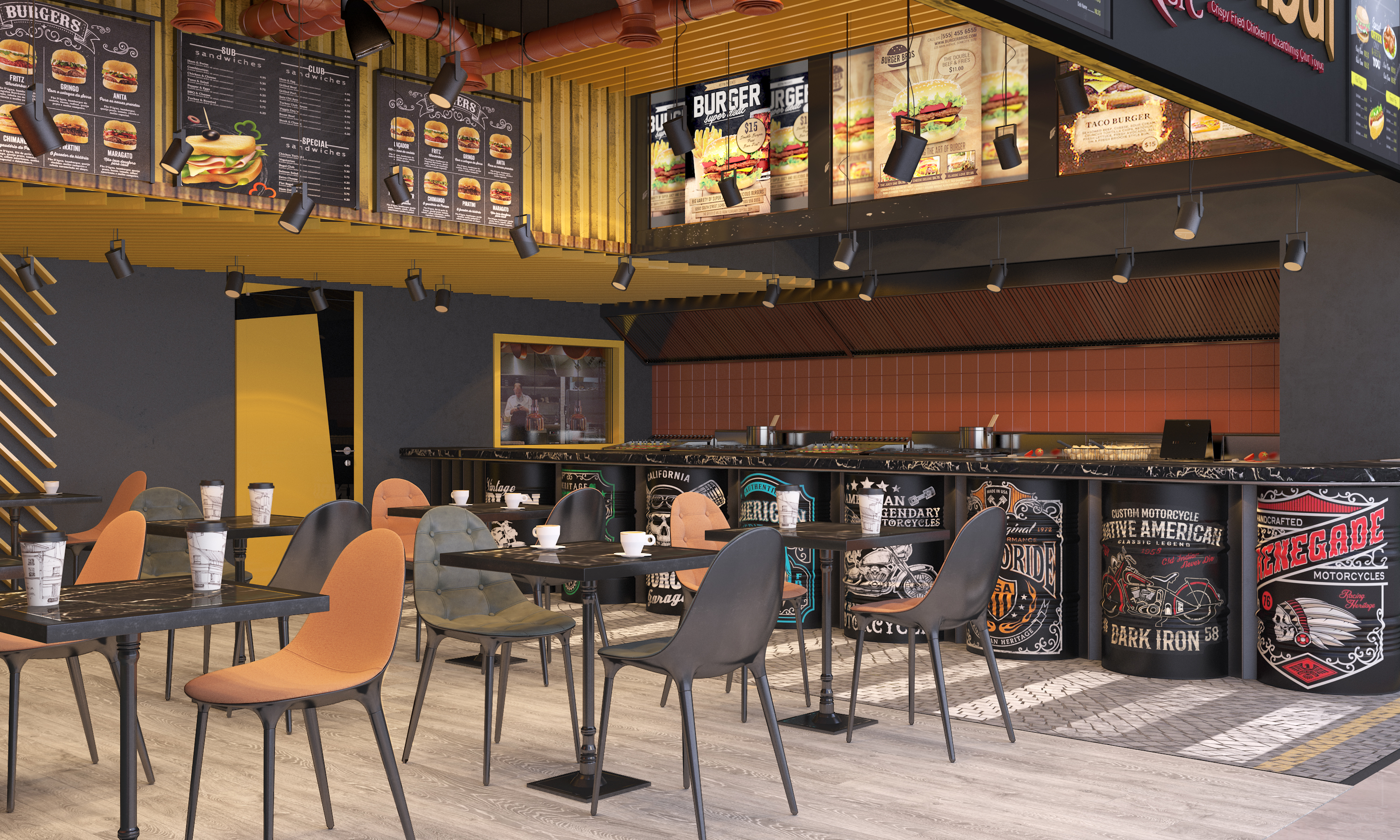 Istanbul·CFC 快餐店设计-8