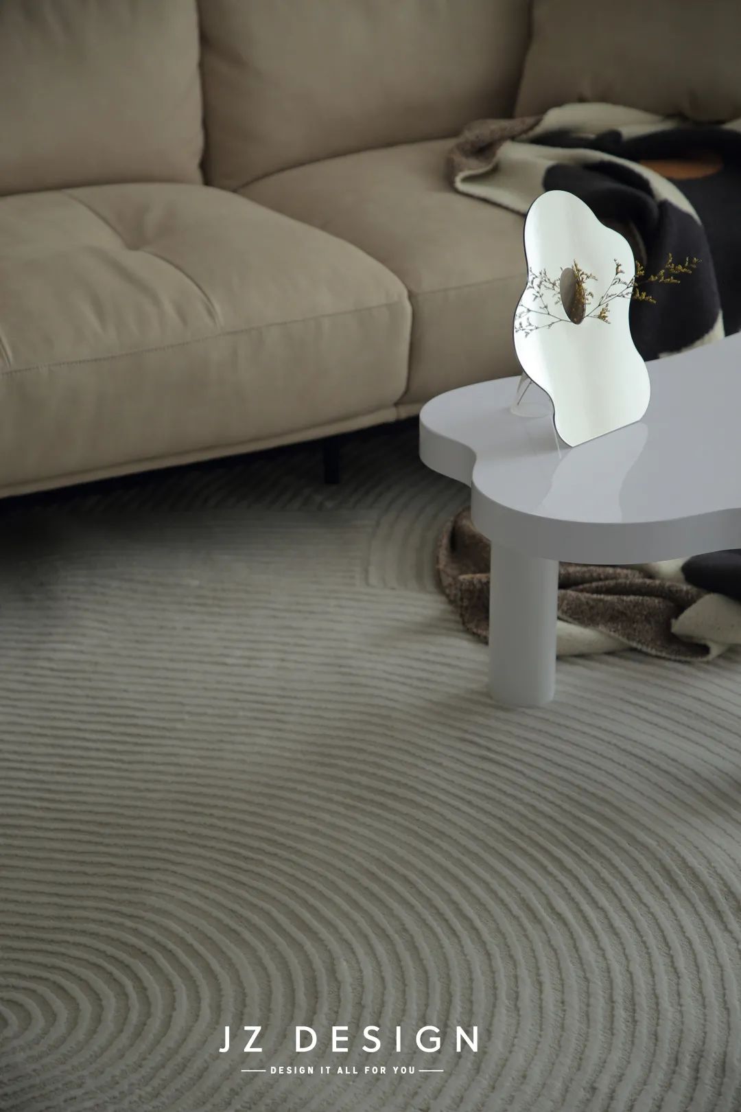 奶油色空间营造恬静温柔的居家氛围丨中国德阳丨憬致 | Design-25