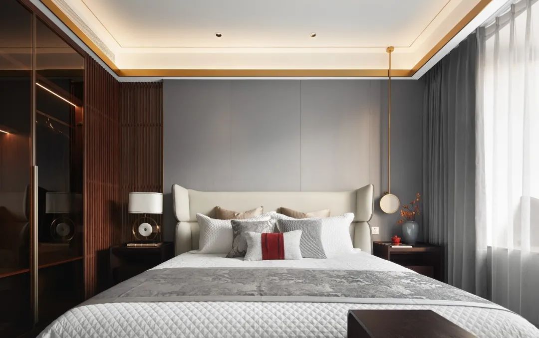 烟台万光·中华城样板间 | 融合之美,日月交替的宁静空间-29