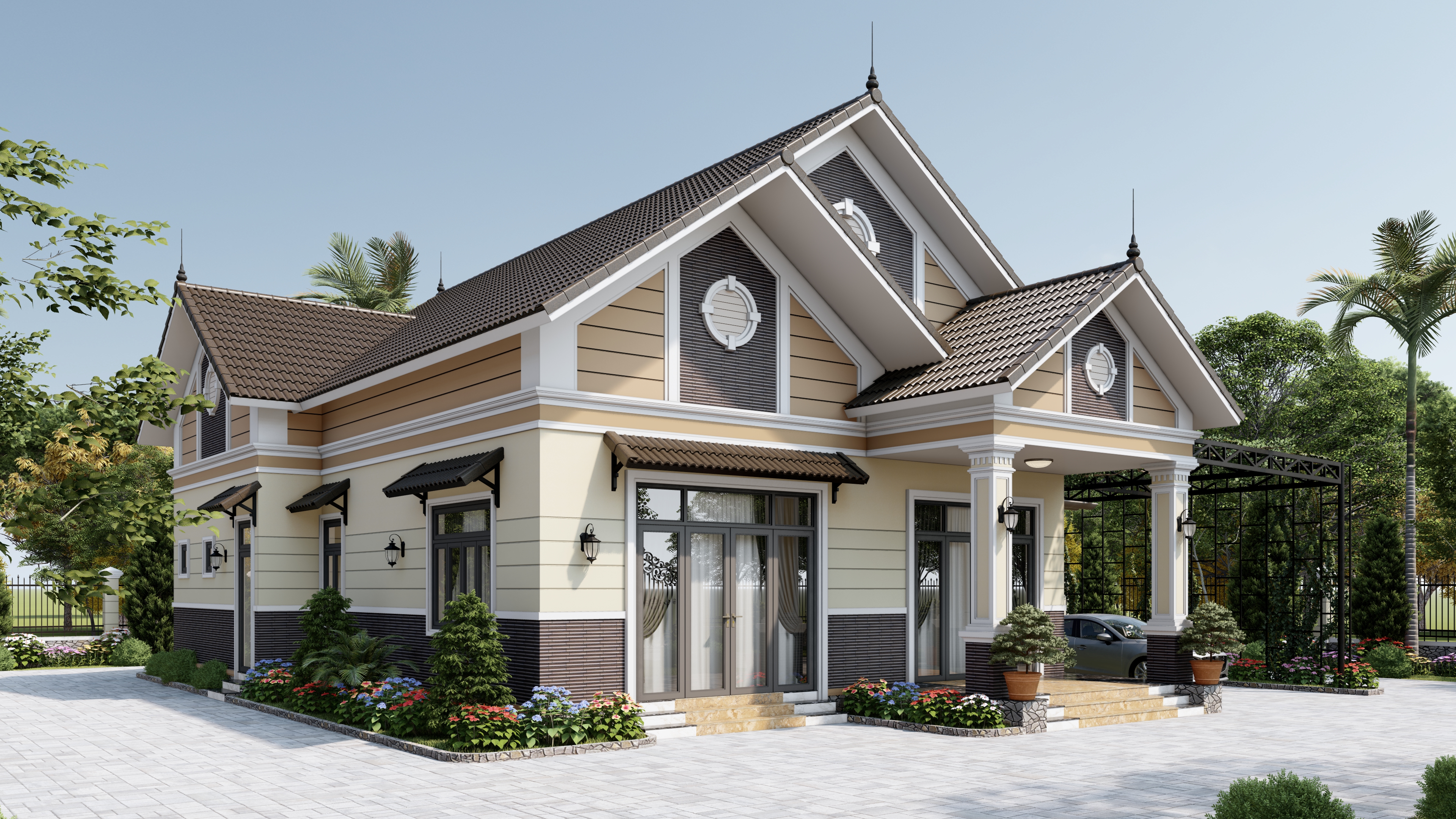 NHÀ CẤP 4 MÁI THÁI-1