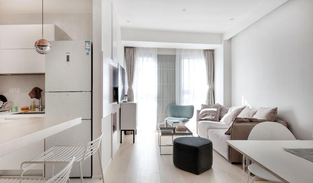 弧形长廊引导的现代家居设计-24