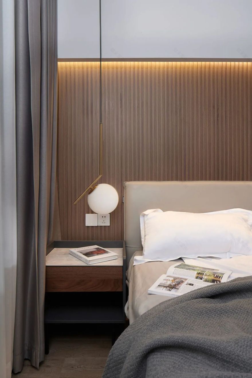 上海宝山招商中环华府 180㎡现代简约别墅设计-49