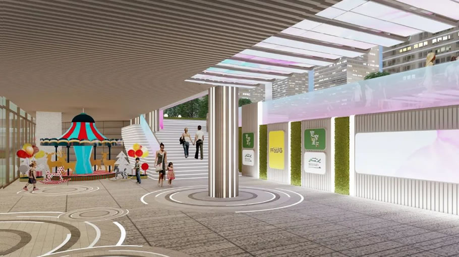 马鞍山金鹰购物中心丨中国鞍山丨麦田景观-40