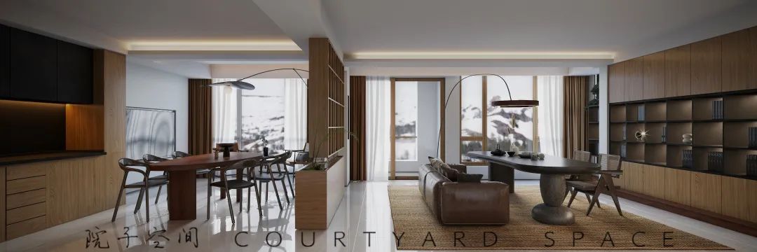 南山国际社区轻复古法式风设计案例丨院子空间设计工作室-24