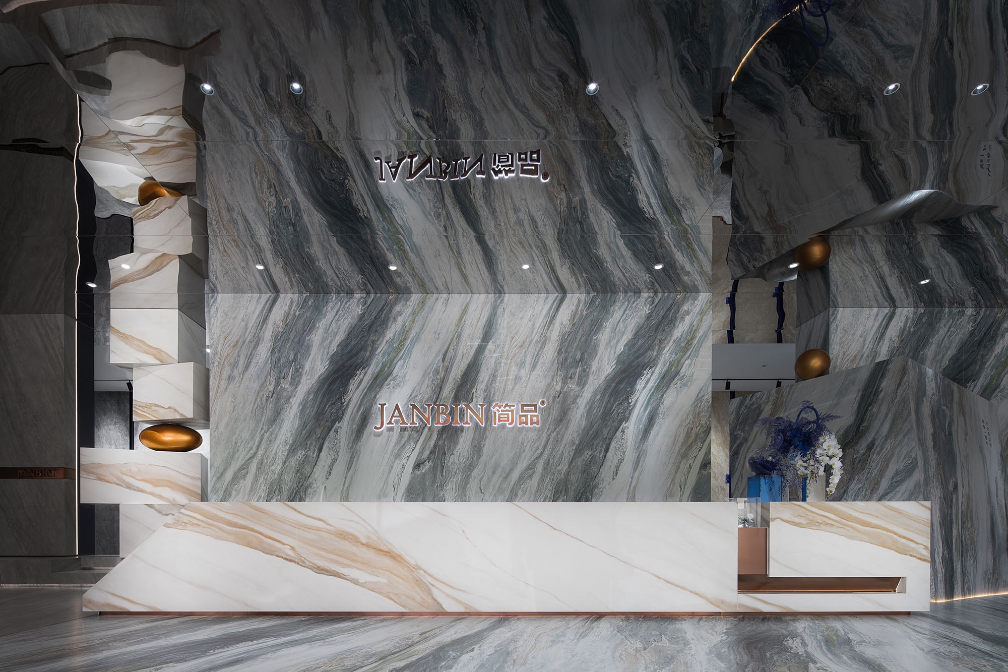 简品大理石瓷砖丨中国佛山丨广东空白空间设计有限公司-8