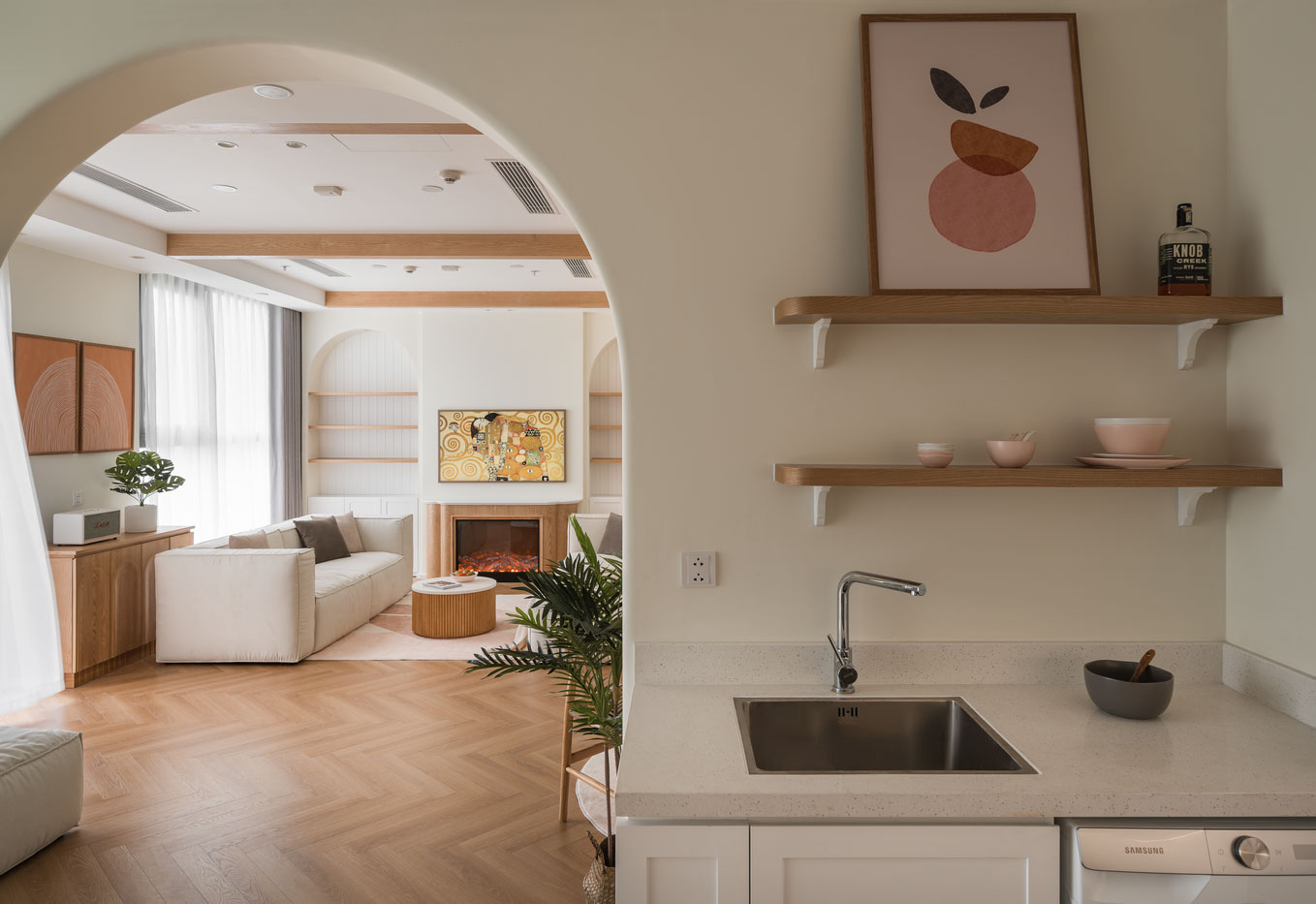 现代公寓的温暖设计 | 欧洲风格在越南-15