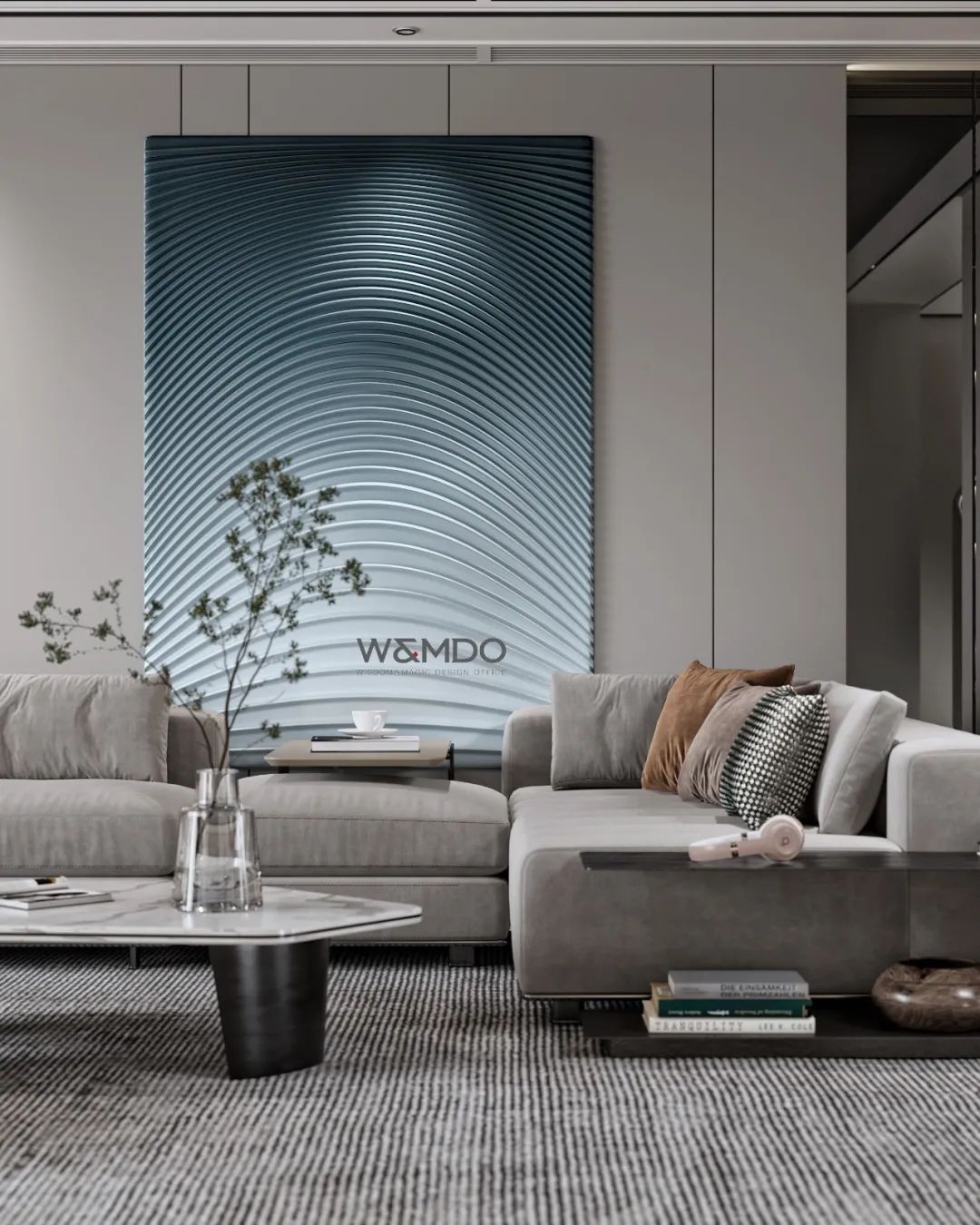 现代意式简约家居,祝潇刚的温馨之作-11