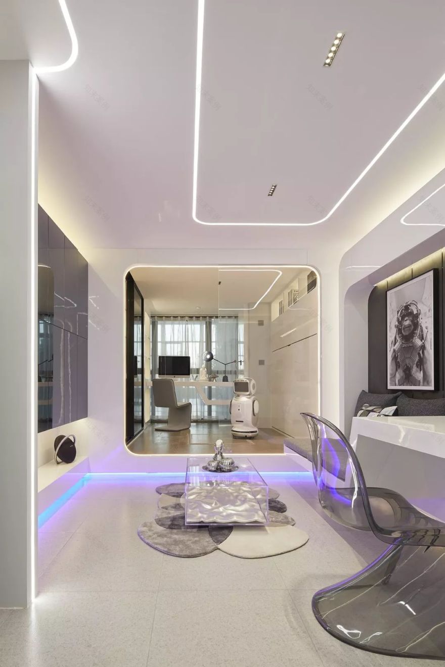 绿地兴港·航都会 | 小空间大欢喜的室内设计-47