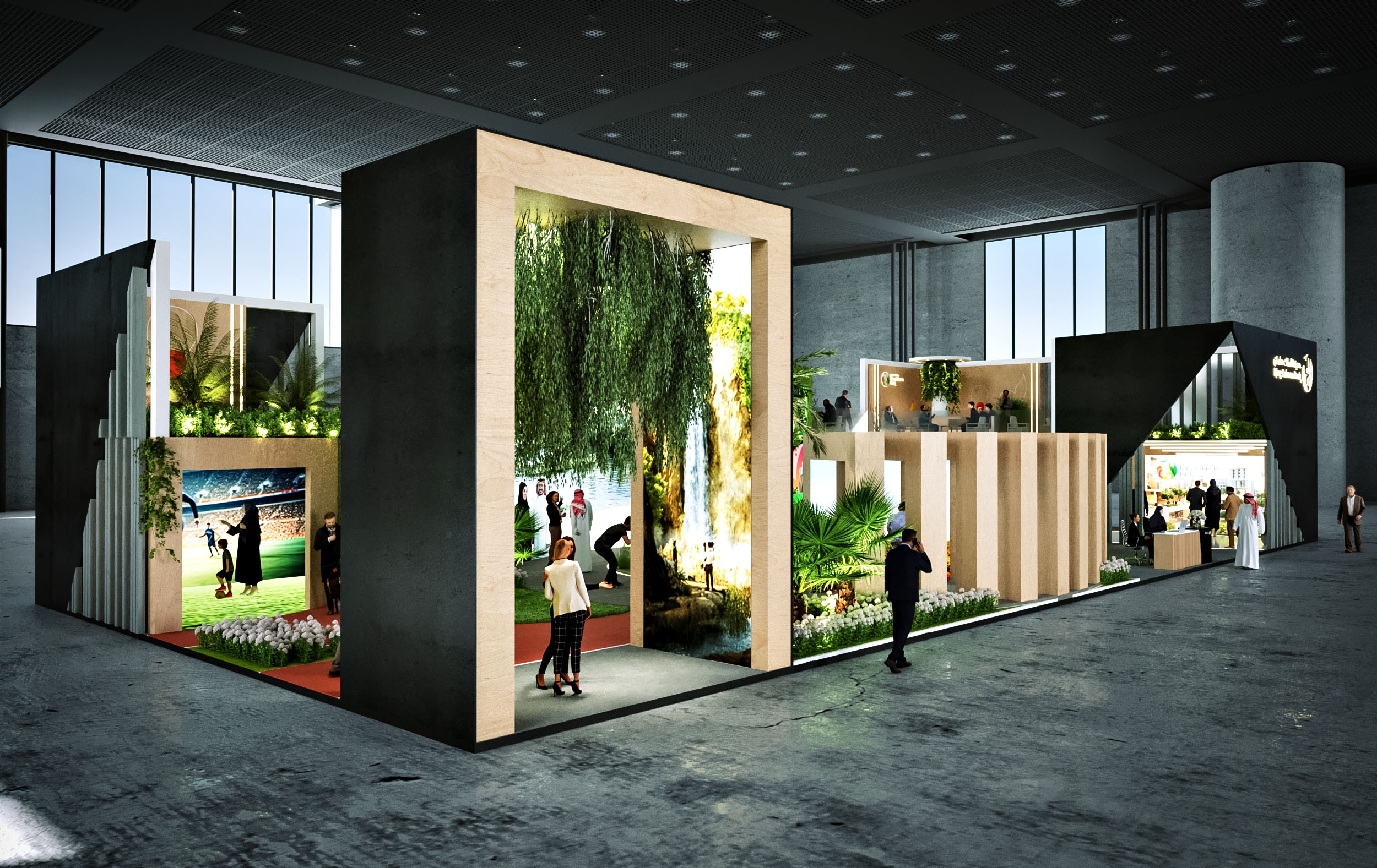 King Salman Park Exhibition Stand 31m x 14m-1
