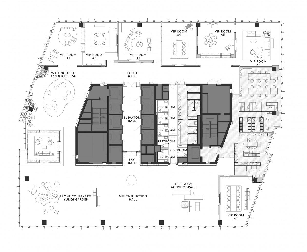 上海翠湖天地六期展厅丨中国上海丨弄设计 NONGSTUDIO,超集建筑,bpi等-91
