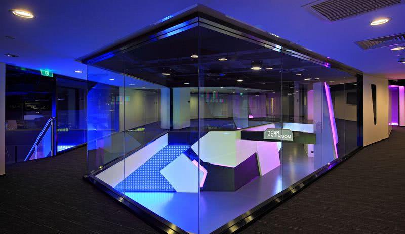 腾讯科技北京演播厅室内设计-12