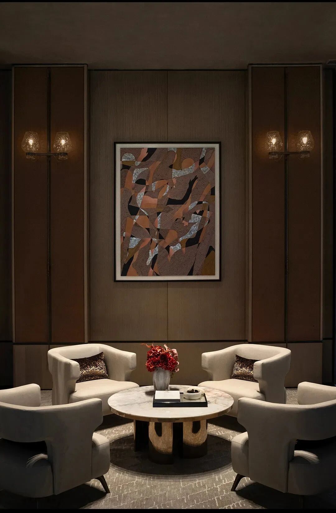 首发  重塑当代居住美学一锦上万象府会所丨AVAD设计-23