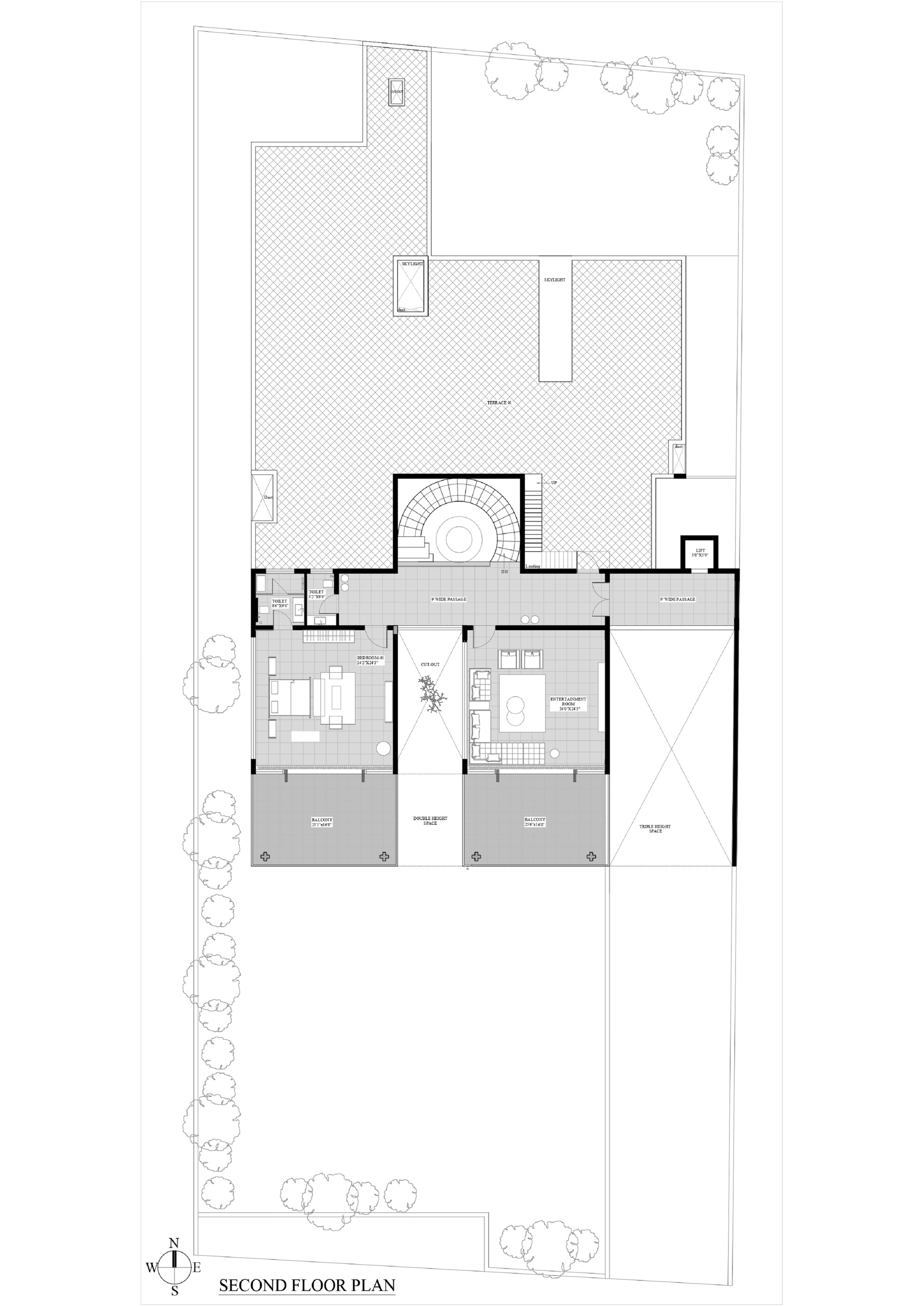 马德维利亚  混凝土房屋丨印度丨K.N.Associates-26