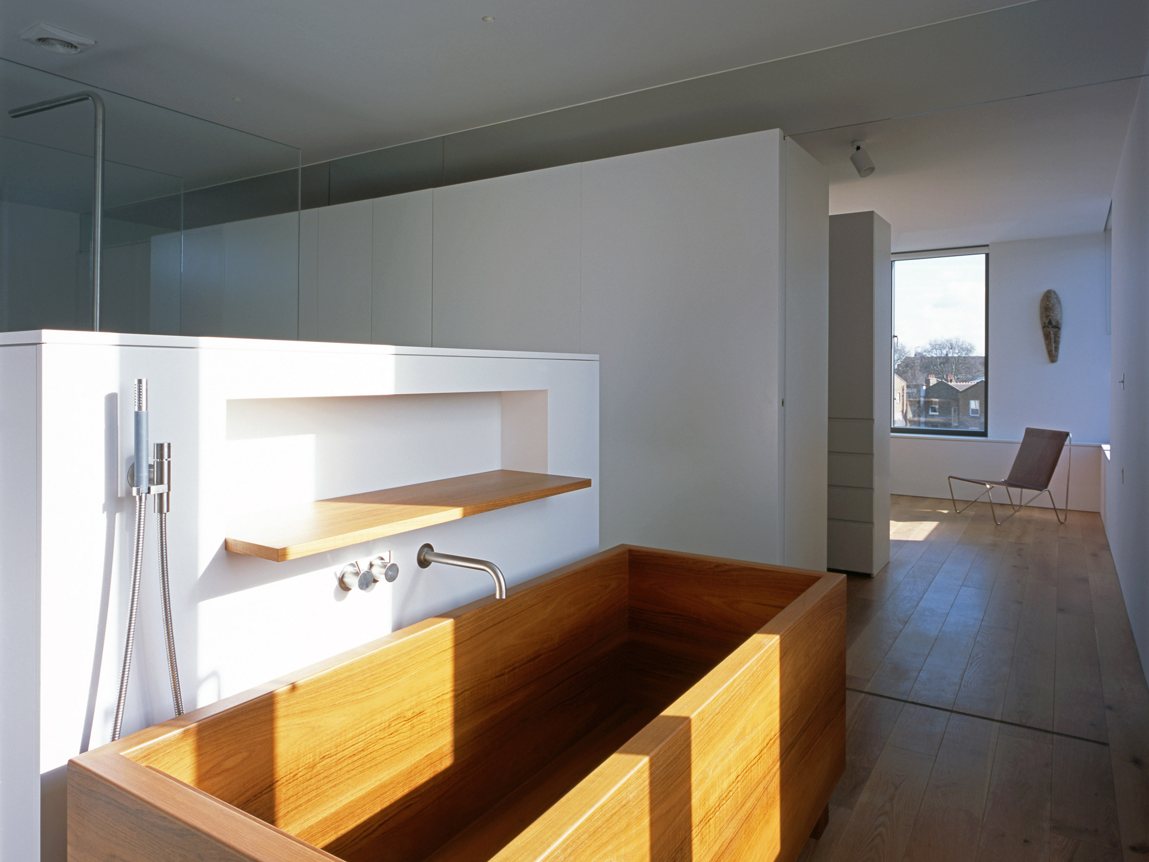 Black House is an apartment above a converted warehouse in Hackney-18