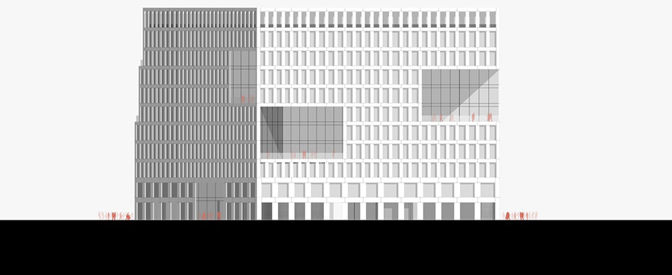 星沙产业基地自贸总部大楼丨中国长沙丨以靠建筑Leeko Architects-86