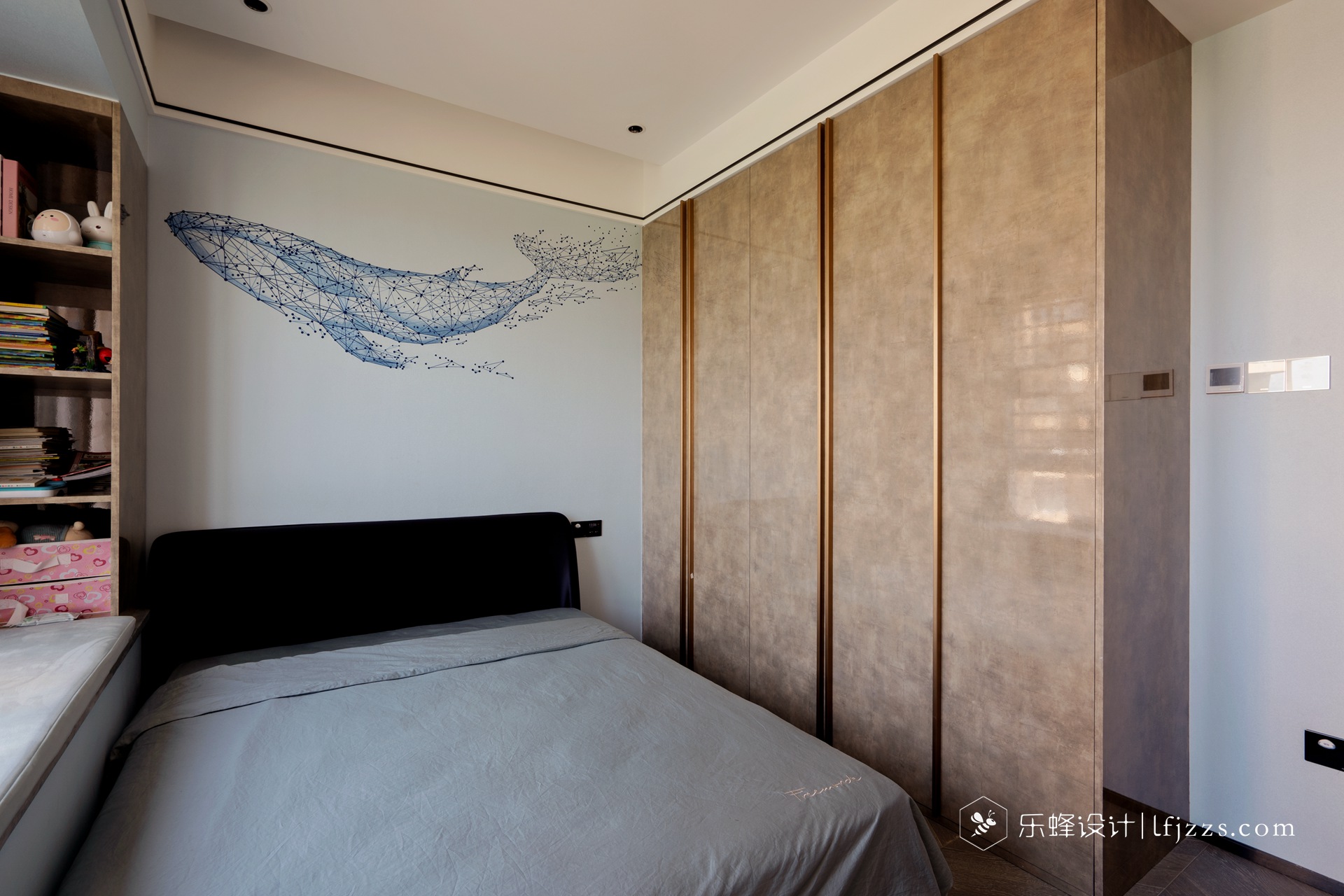 200平现代轻奢，这才是浪漫与温馨的居家方式！-9