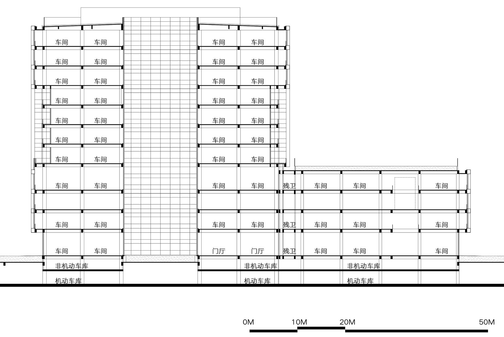 阿里巴巴杭州软件生产基地二期园区规划设计丨中国杭州丨浙江省建筑设计研究院-79