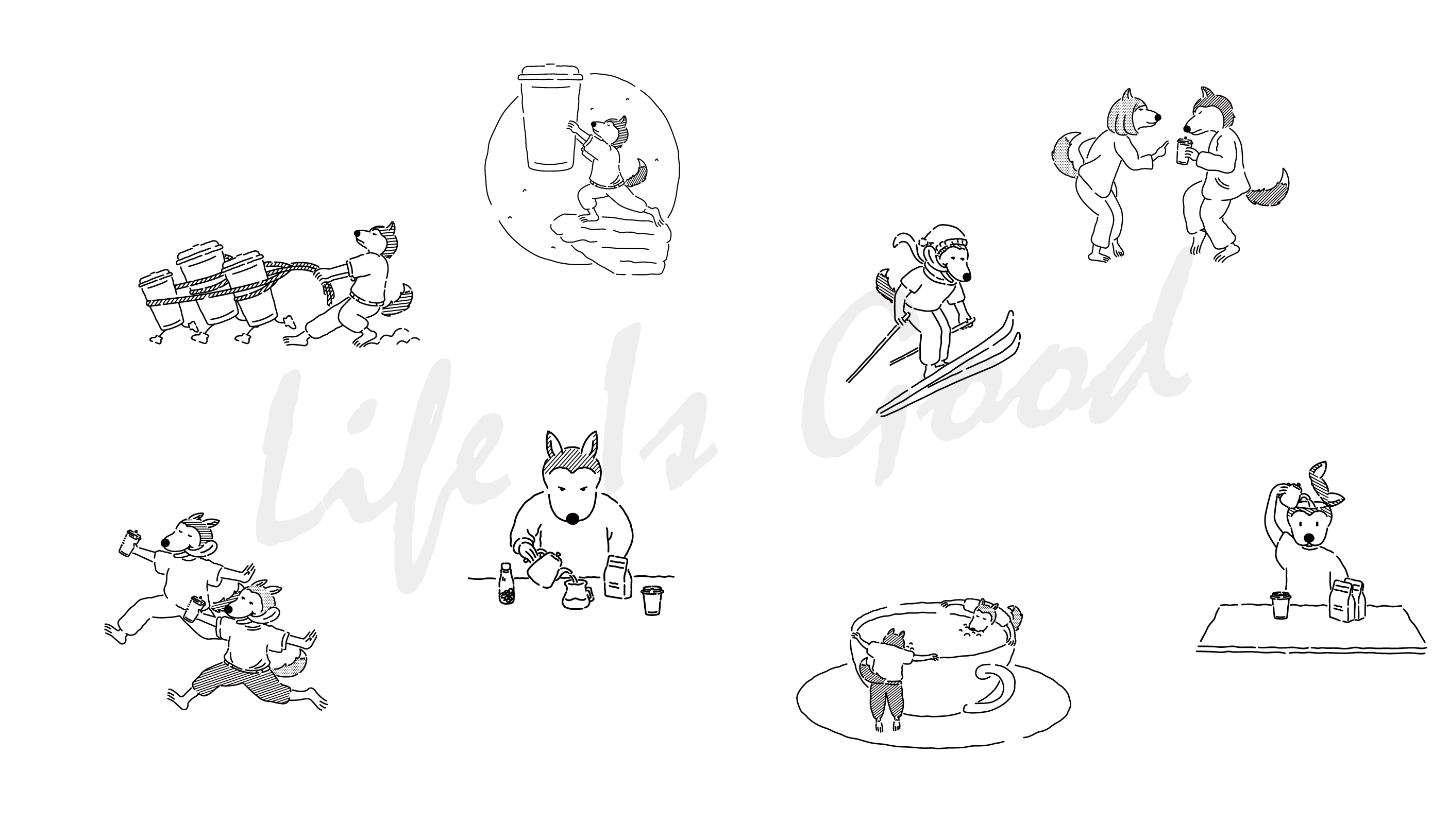 N37 商场二狗咖啡店丨中国重庆丨重庆派派全案设计公司-22