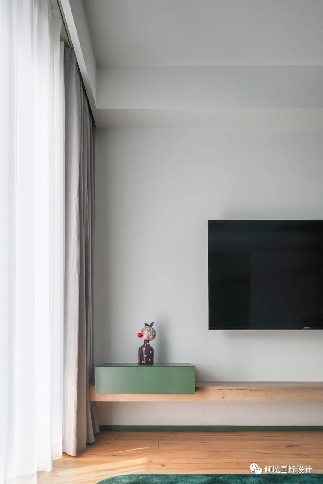 北欧小生活 · 绿色精致空间设计丨倾城国际设计-30