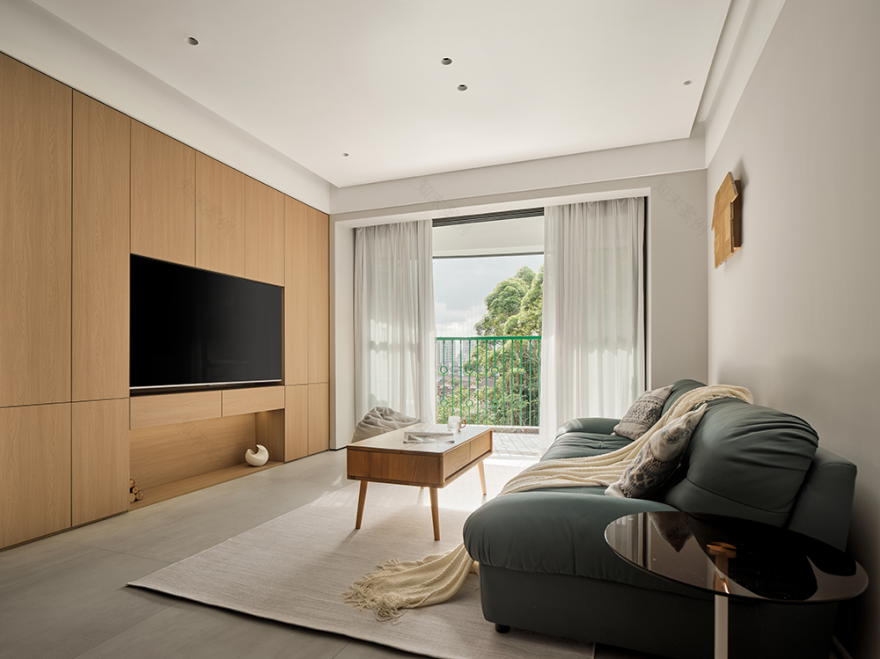 广东98㎡原木精致小宅丨中国广州丨钟午设计-9