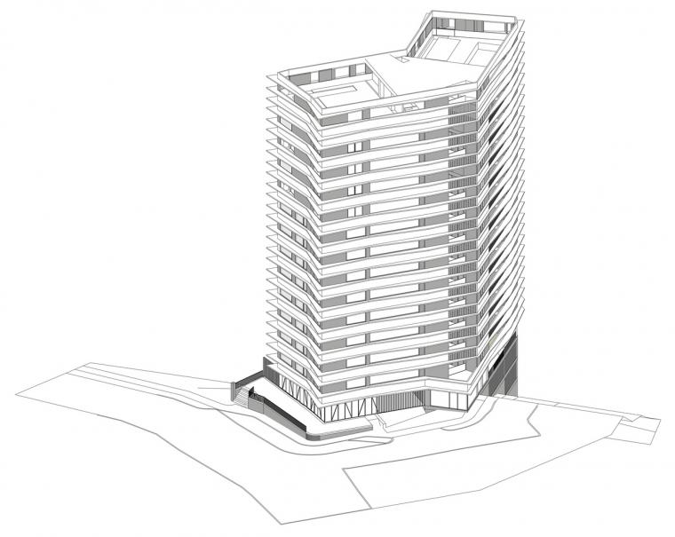 哥伦比亚 Zebrano 公寓楼丨Plan b arquitectos,M+Group-49