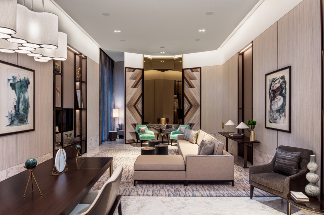 迪拜天际地标酒店室内设计丨阿联酋迪拜丨HBA新加坡事务所-28