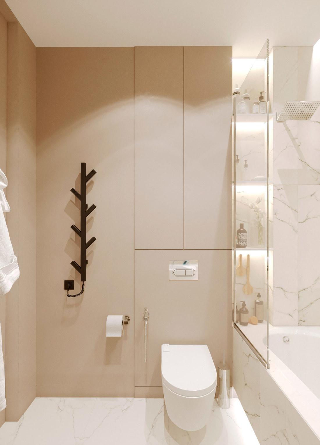 蓝色与金属元素打造的现代家居设计-40