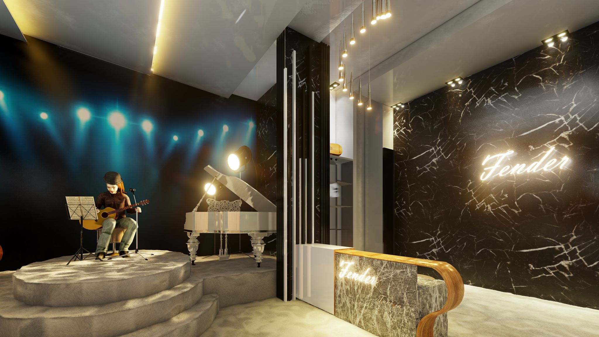 music shop - FENDER-4