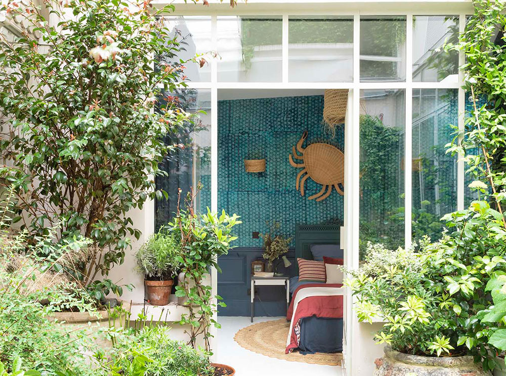 巴黎优雅公寓，细节丰富，私藏迷你花园-13