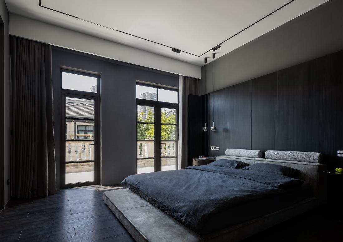 现代轻奢质感别墅设计-42