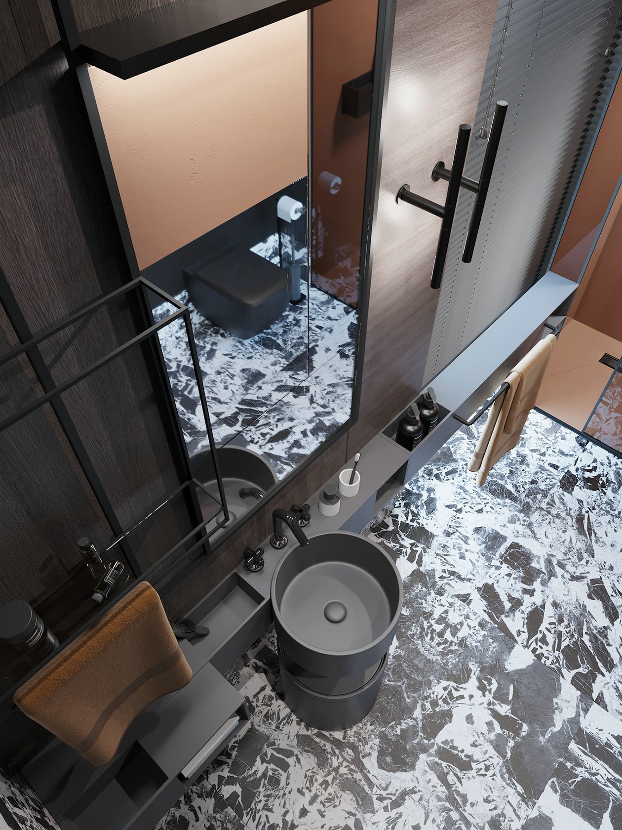 200平米的卧室和洗手间设计！-24