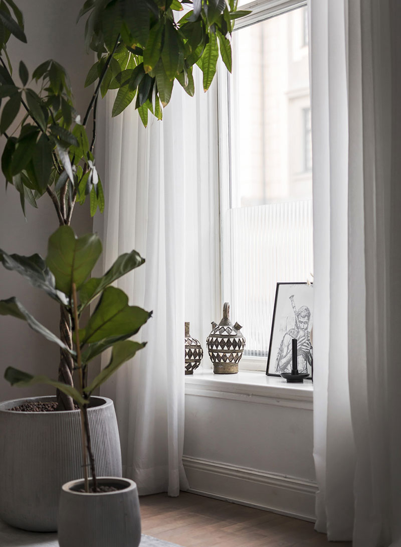 斯堪的纳维亚风格公寓，绿植装点生活-4