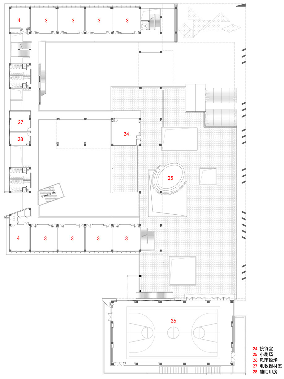 华南理工大学国际校区F6小学,幼儿园丨中国广州丨华南理工大学建筑设计研究院有限公司工作二室-151