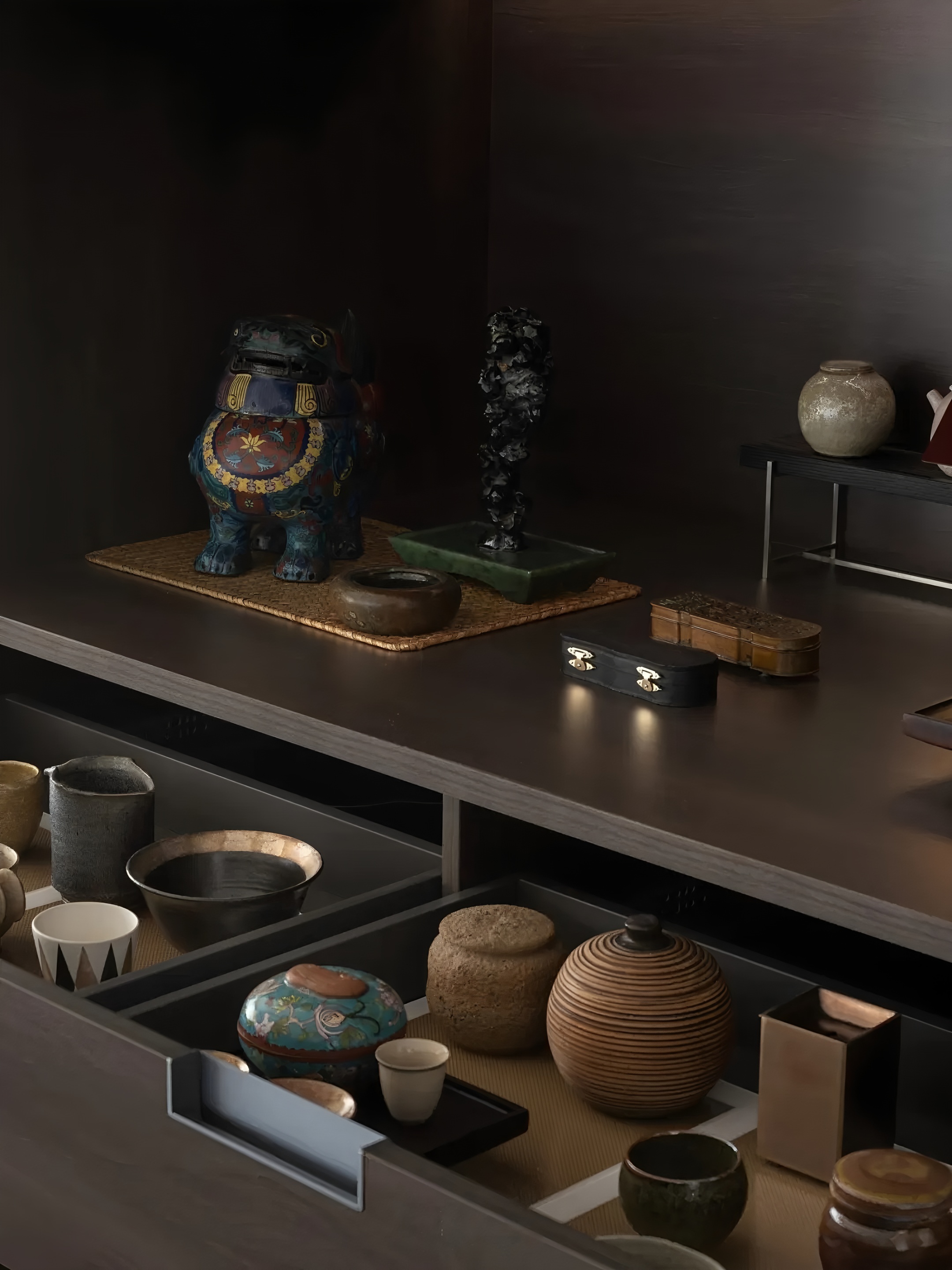 西安 · 曲江印510㎡私宅平层丨中国西安丨西安红杉设计-23