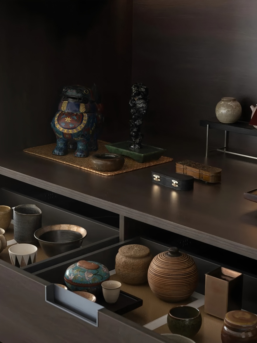 西安 · 曲江印510㎡私宅平层丨中国西安丨西安红杉设计-23