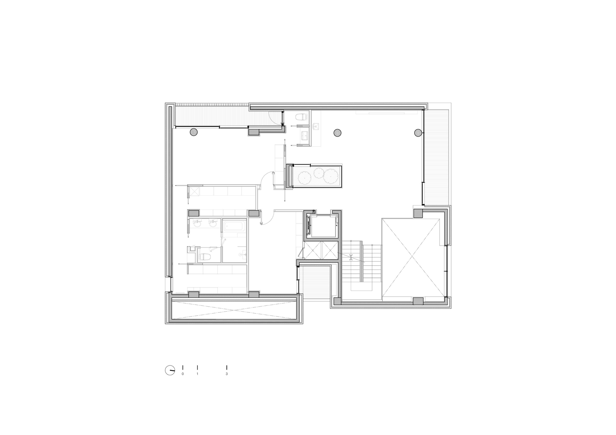 裂谷之屋丨韩国首尔丨LJL Architects-13
